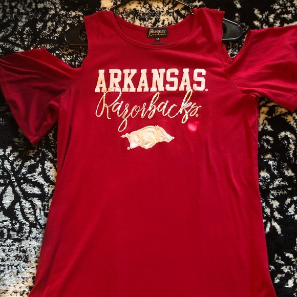 arkansas razorbacks top - Picture 2 of 3